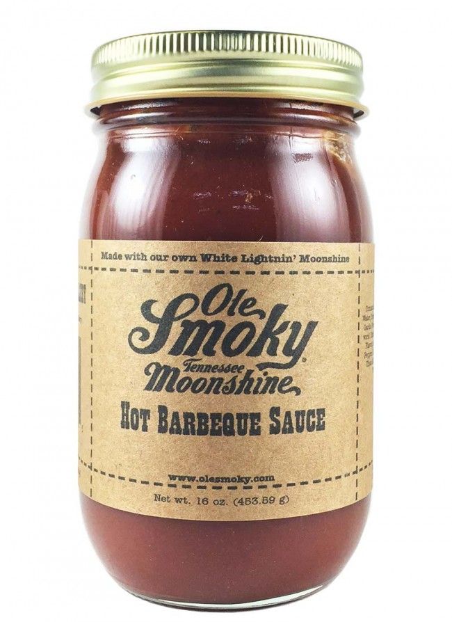 Ole rauchig Moonshine Hot BBQ, 16oz