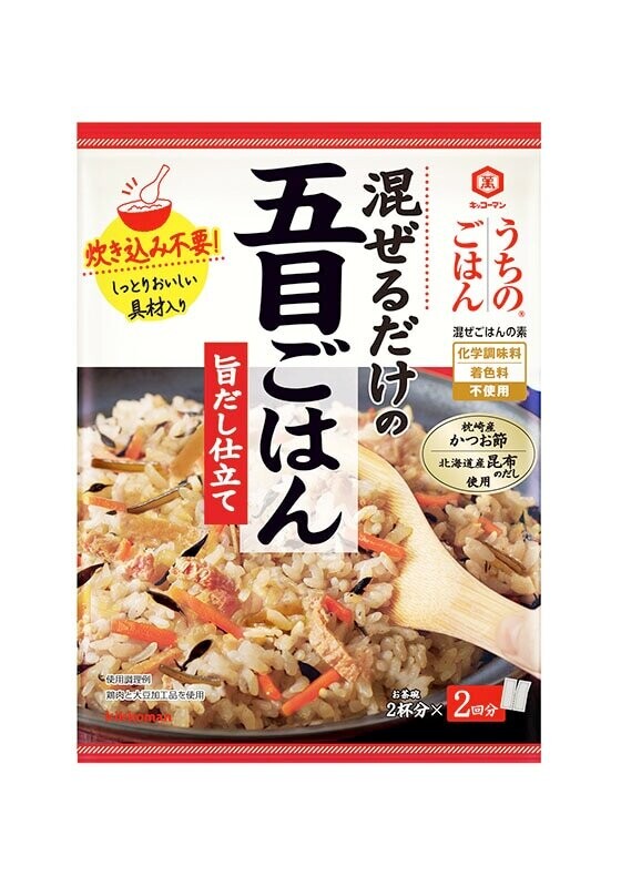 Kikkoman, Gewürz für gekochten Reis, “Mazerudake no Gomoku Gohan”, 112g