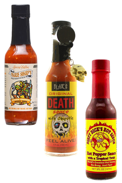 Best of Habanero Pfeffer Chilisaucen Geschenk-Set, 3/5oz