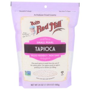 Bob’s Red Mill Tapioka kleine Perle, 24 Unzen – Packung mit 4 Stück
