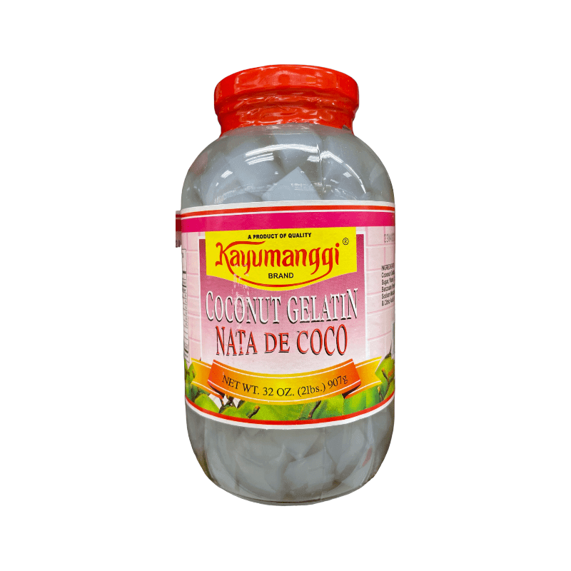 Kayumanggi Marke Kokos Gelatine Nata de Coco Weiß
