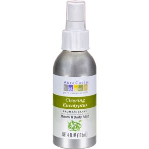 Aura Cacia Aroma Mist Clearing Eukalyptus, 4 OZ – Packung mit 3