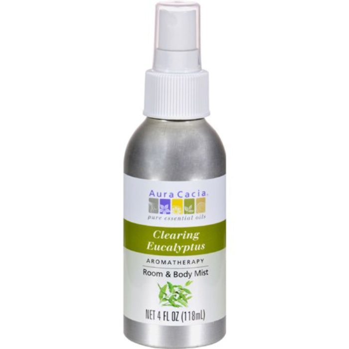 Aura Cacia Aroma Mist Clearing Eukalyptus, 4 OZ – Packung mit 3