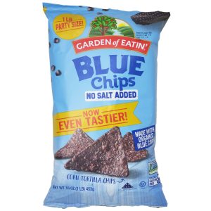 Garden of Eatin’ No Salz hinzugefügt blaue Mais Tortilla Chips- . – 16oz