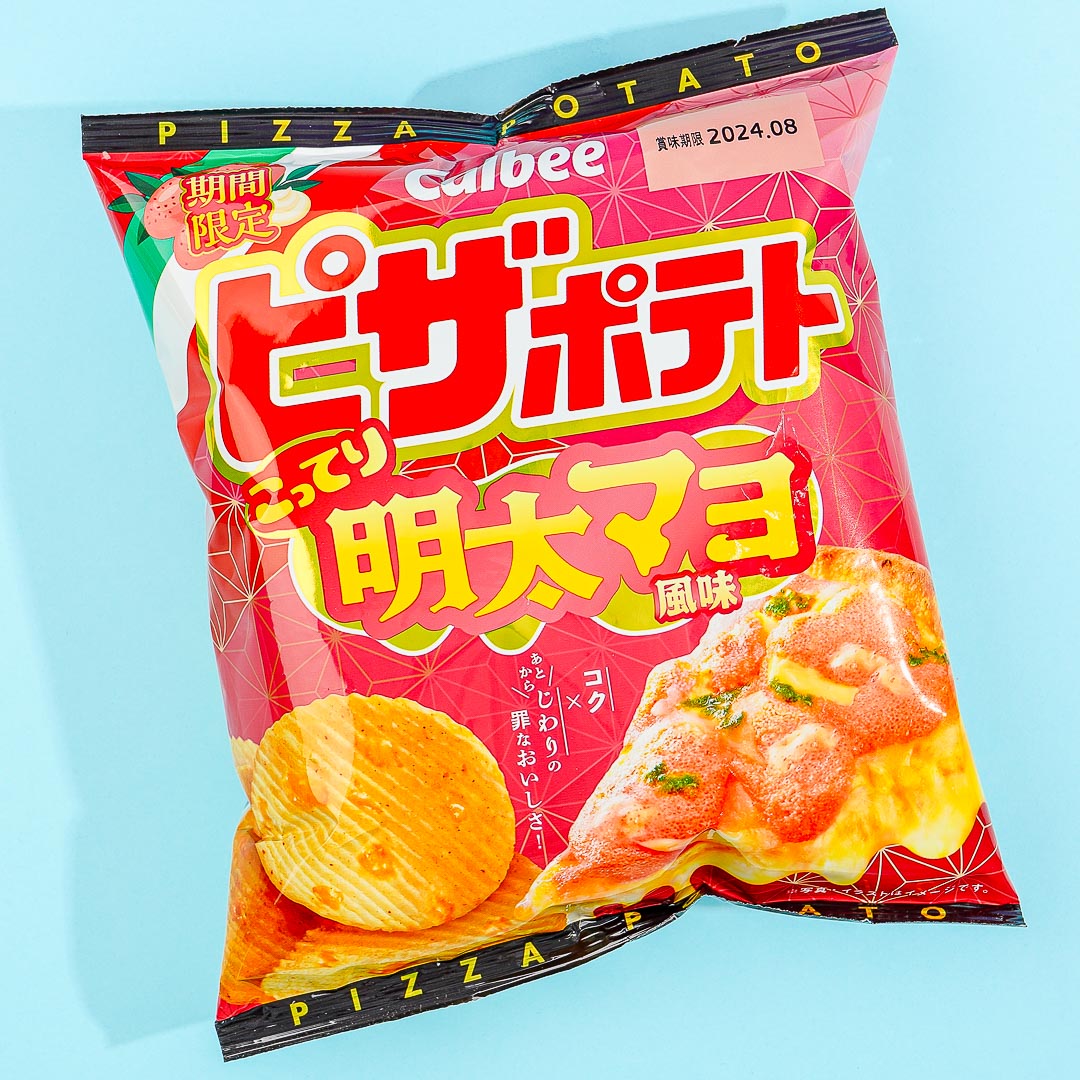 Calbee Pizza Kartoffelchips – Mentaiko Mayo
