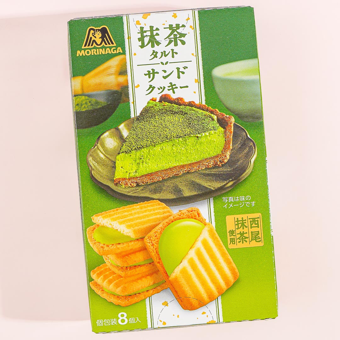 Morinaga Matcha Tart Sandwich Kekse