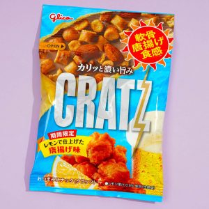 Glico Cratz Snacks Zitrone gebratenes Huhn