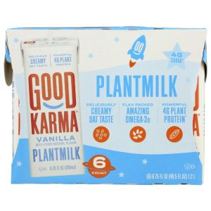 Good Karma Vanille auf Basis von Milchpflanzen 6 Packungen, 40.05 Floz (Packung mit 3)