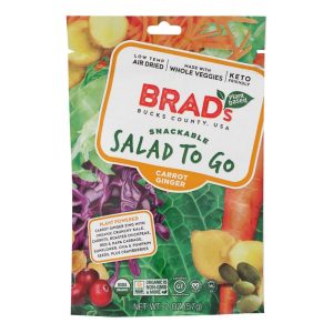 brad-s – Salat auf pflanzlicher Basis zu gehen Karotten Ingwer, 2 Unzen